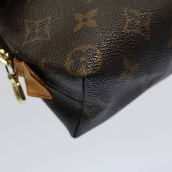 LOUIS VUITTON Monogram Pochette Cosmetic PM Cosmetic Pouch M47515 LV Auth bs8716 - Picture 14 of 16